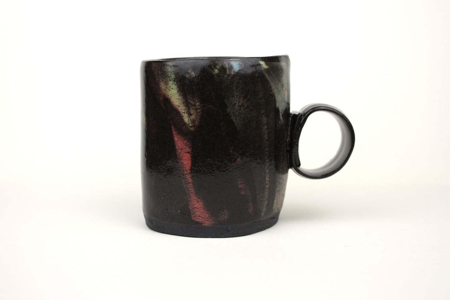 Aurora Borealis straight sided small mug