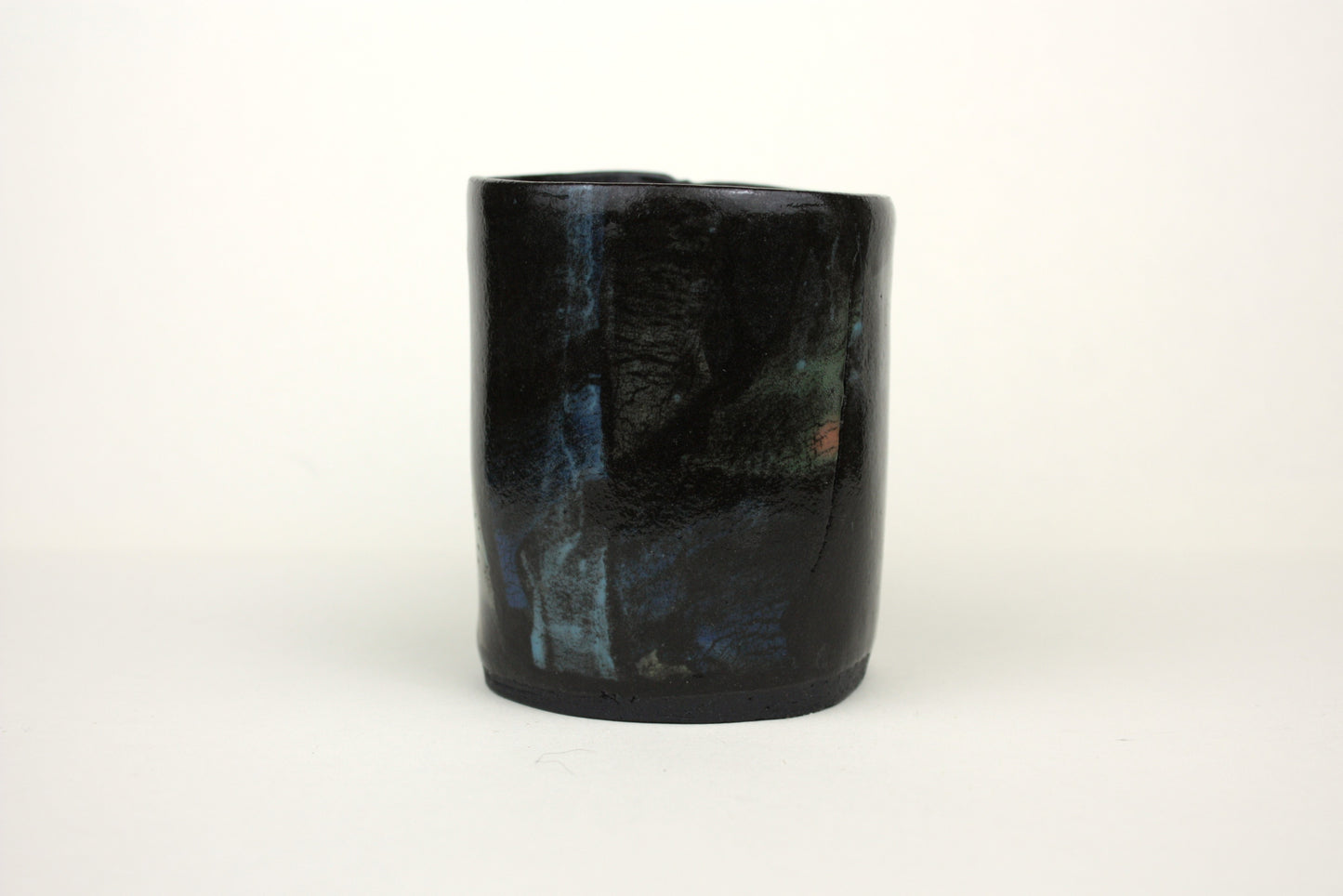 Aurora Borealis straight sided small mug