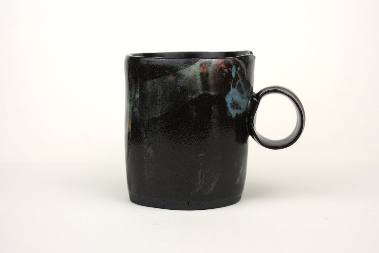 Aurora Borealis straight sided small mug