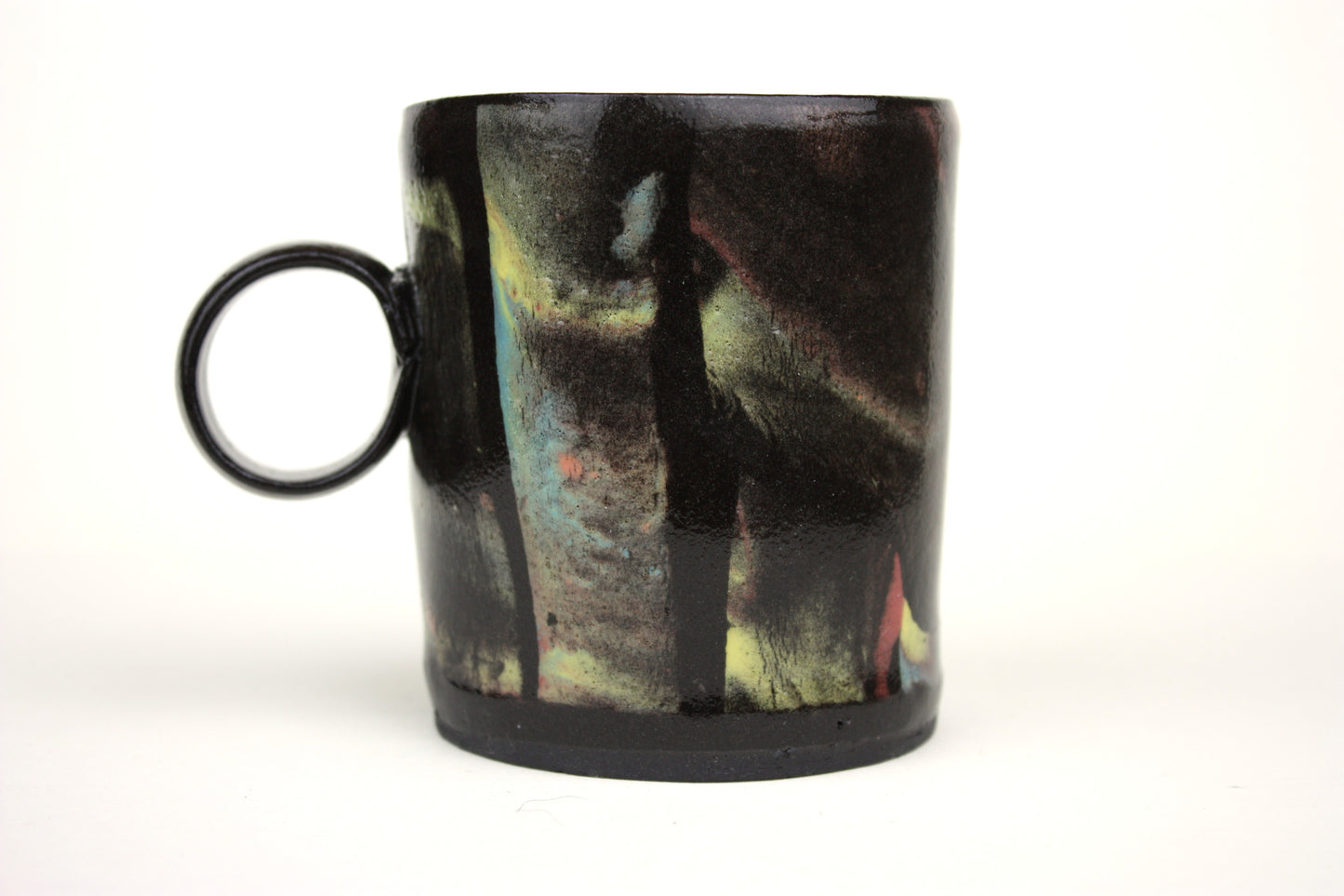 Aurora Borealis straight sided small mug