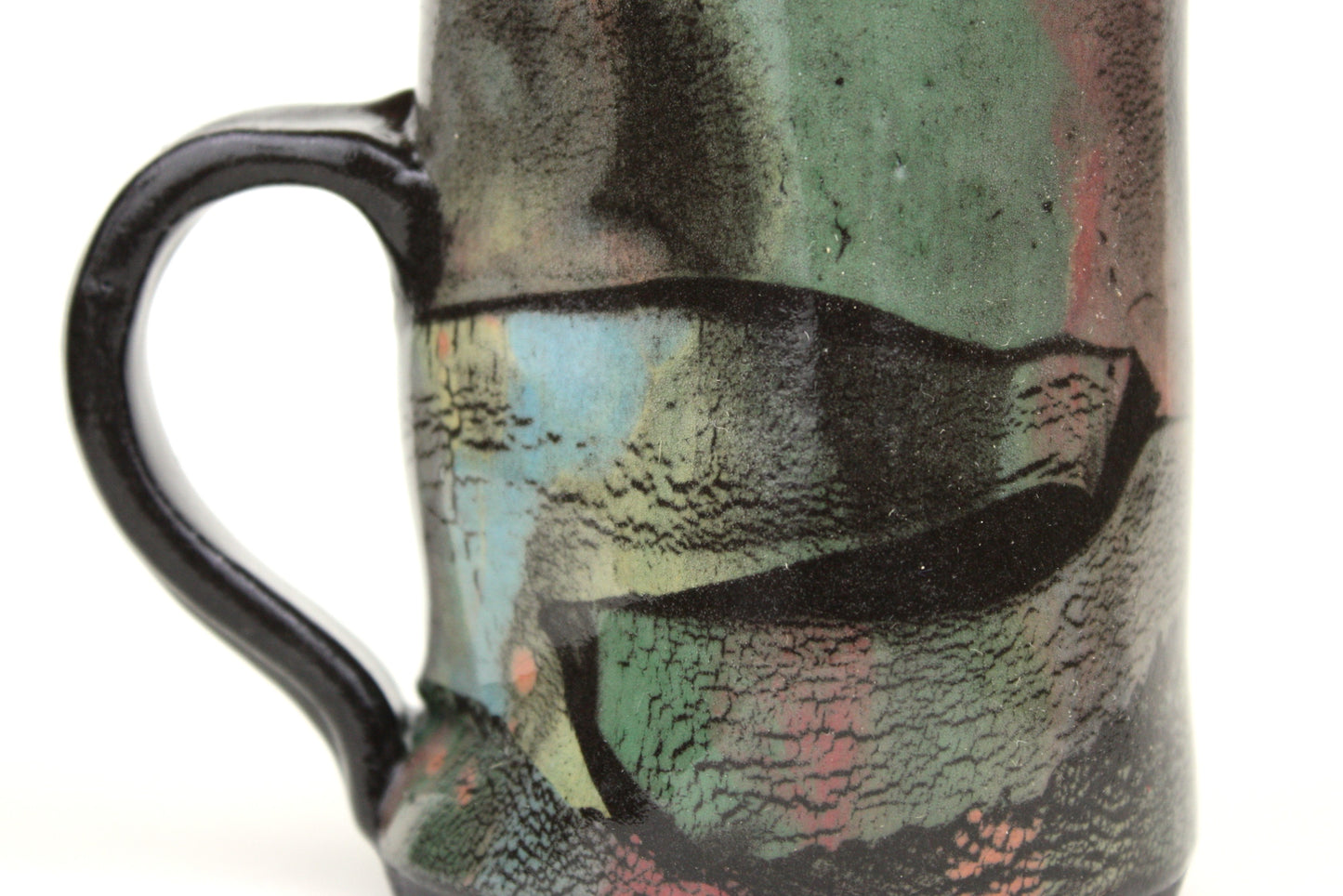 Expressive large tankard mug