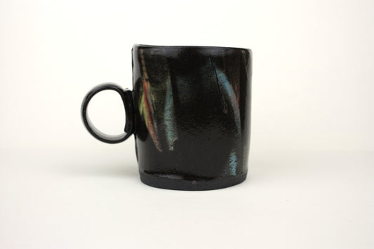 Aurora Borealis straight sided small mug