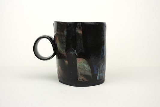Aurora Borealis straight sided small mug