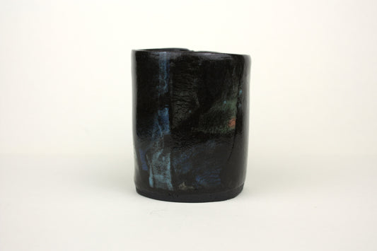Aurora Borealis straight sided small mug