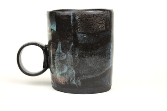 Aurora Borealis straight sided small mug