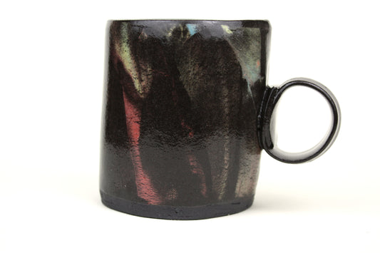 Aurora Borealis straight sided small mug