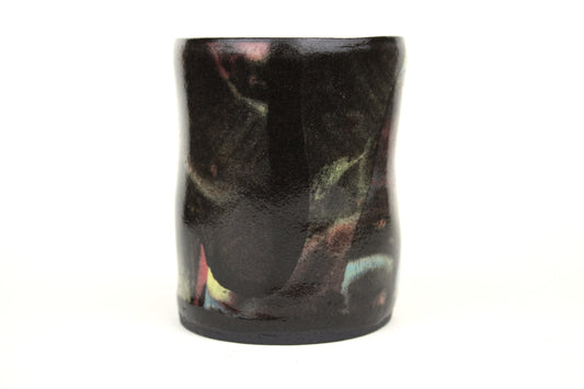 Aurora Borealis straight sided small mug