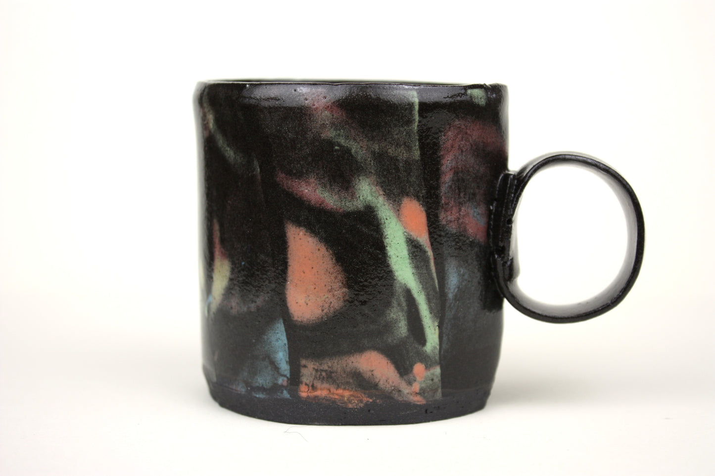 Aurora Borealis straight sided small mug