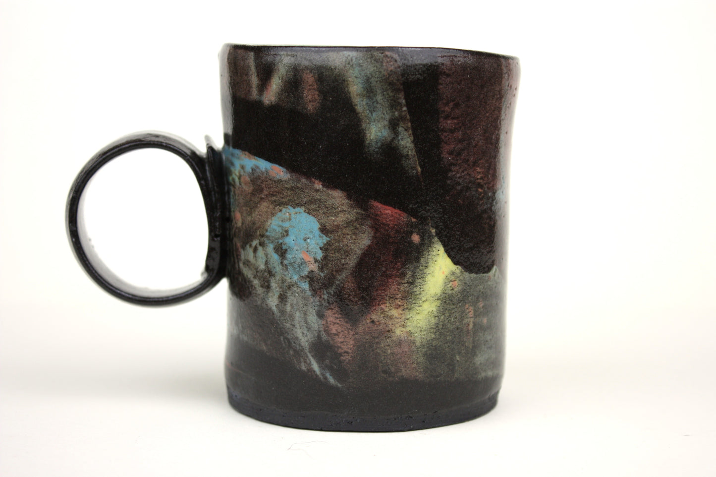 Aurora Borealis straight sided small mug
