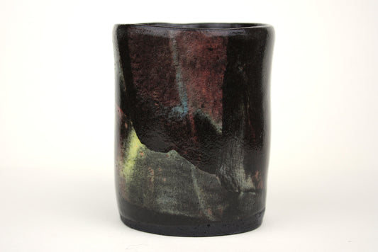 Aurora Borealis straight sided small mug