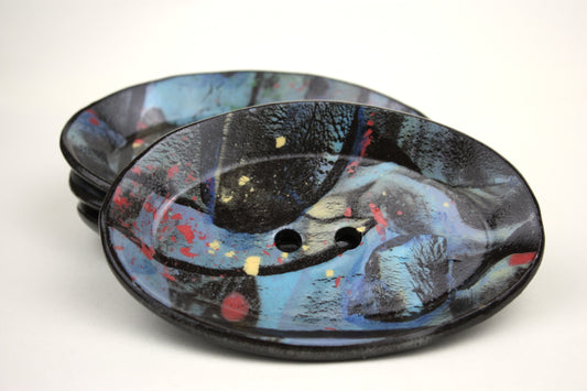 Colourful soap dish